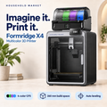Formridge X4 multicolor 3D printer with one four-slot CFS. Four-color printing, 260 mm build space and automatic leveling.