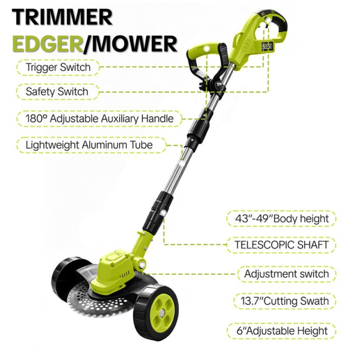 Rawsoil - Cordless Lawn Mower