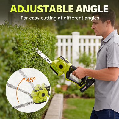 Rawsoil - Cordless 2-in-1 Grass Shear & Shrub Trimmer