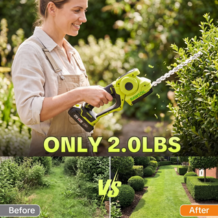 Rawsoil - Cordless 2-in-1 Grass Shear & Shrub Trimmer