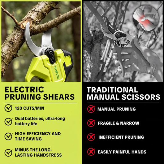 Rawsoil - Electric Pruning Shears